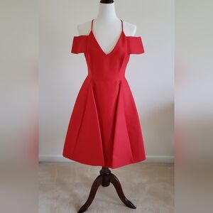 Halston Heritage dress in red, New with tag